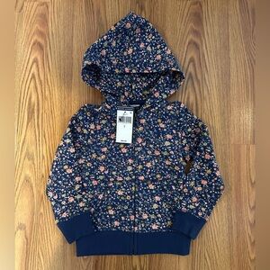Polo Ralph Lauren Girls Louise Floral Print Hoodie,Size 4